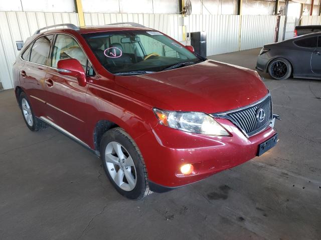LEXUS RX 350 2012 with VIN 2T2BK1BA1CC139123 - Photo from auction