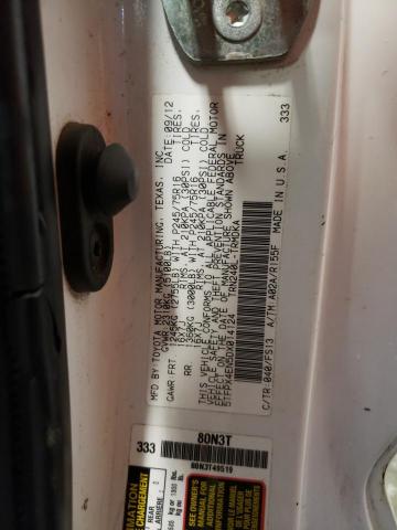 Photo 10 from auction – 2013 TOYOTA TACOMA with VIN 5TFPX4EN5DX014124