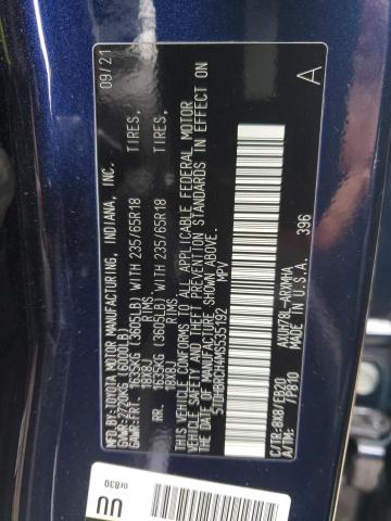 Фото 10 с аукциона – 2021 TOYOTA HIGHLANDER с VIN 5TDHBRCH4MS535192