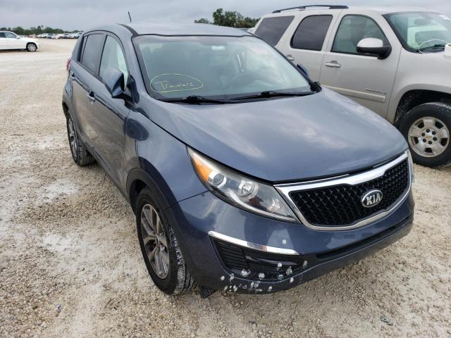 KIA SPORTAGE L 2016 with VIN KNDPB3AC9G7808366 - Photo from auction