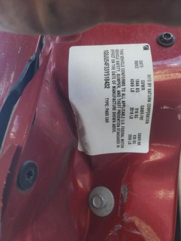 Photo 10 from auction – 2003 SATURN L200 with VIN 1G8JU54F33Y518432