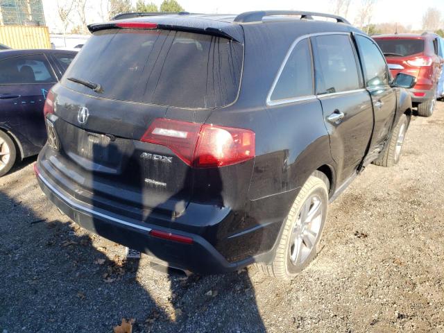 Photo 4 from auction – 2010 ACURA MDX TECHNO with VIN 2HNYD2H68AH003196