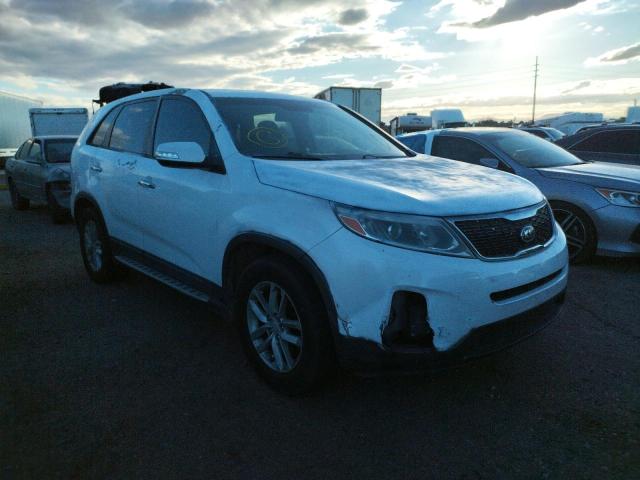 KIA SORENTO LX 2015 with VIN 5XYKT3A62FG604818 - Photo from auction