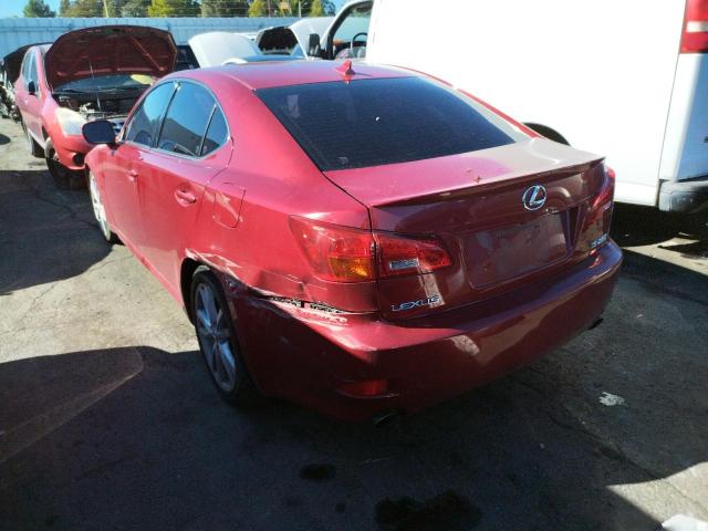 Photo 3 from auction – 2007 LEXUS IS 250 with VIN JTHBK262072034511