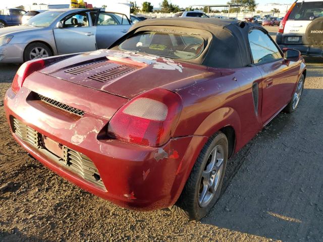 Photo 4 from auction – 2002 TOYOTA MR2 SPYDER with VIN JTDFR320320041823