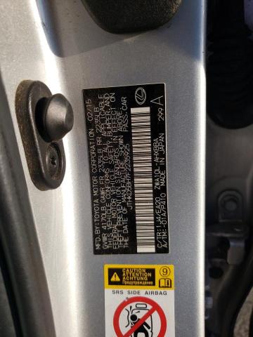 Photo 10 from auction – 2015 LEXUS CT 200 with VIN JTHKD5BH7F2235925