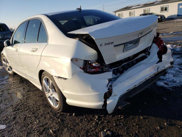 Photo 3 from auction – 2011 MERCEDES-BENZ C300 with VIN WDDGF8BB1BR180913