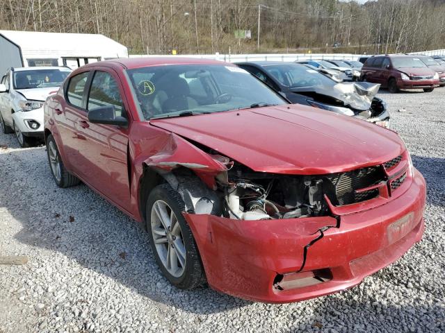 DODGE AVENGER SE 2014 with VIN 1C3CDZAB7EN127980 - Photo from auction