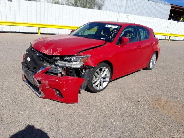 Photo 2 from auction – 2016 LEXUS CT 200 with VIN JTHKD5BH8G2252704