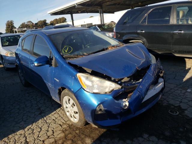TOYOTA PRIUS C 2012 with VIN JTDKDTB3XC1014329 - Photo from auction