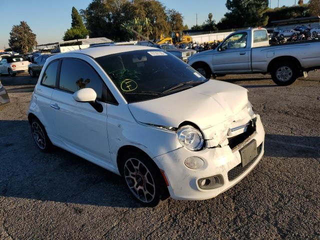 FIAT 500 SPORT 2013 with VIN 3C3CFFBR8DT697974 - Photo from auction