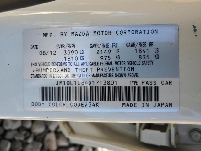 Photo 10 from auction – 2013 MAZDA 3 I with VIN JM1BL1L84D1713801