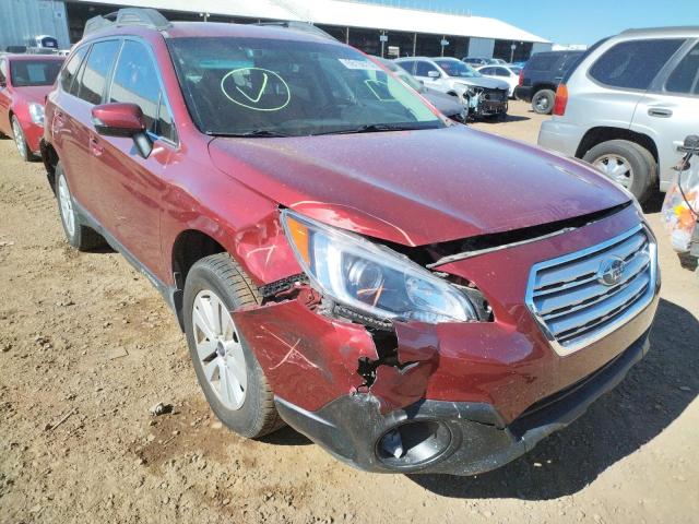 SUBARU OUTBACK 2. 2017 with VIN 4S4BSAFC6H3332380 - Photo from auction