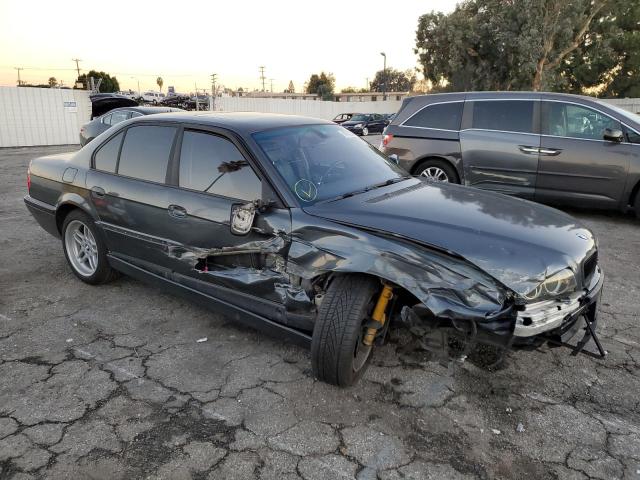 BMW 740 I AUTO 2001 with VIN WBAGG83401DN87167 - Photo from auction