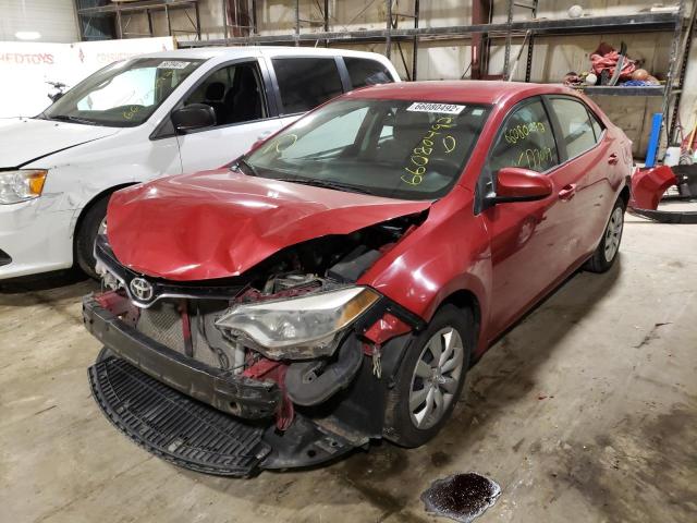 Photo 2 from auction – 2015 TOYOTA COROLLA L with VIN 2T1BURHE2FC310022