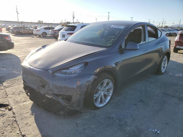 Photo 2 from auction – 2020 TESLA MODEL Y with VIN 5YJYGDEE1LF052253