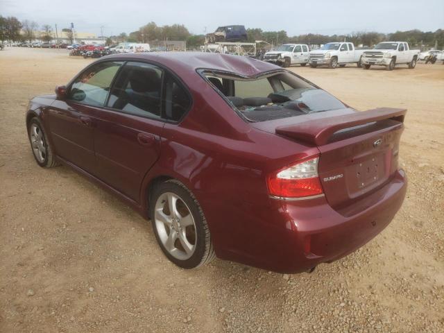 Photo 3 from auction – 2009 SUBARU LEGACY 2.5 with VIN 4S3BL616197236909