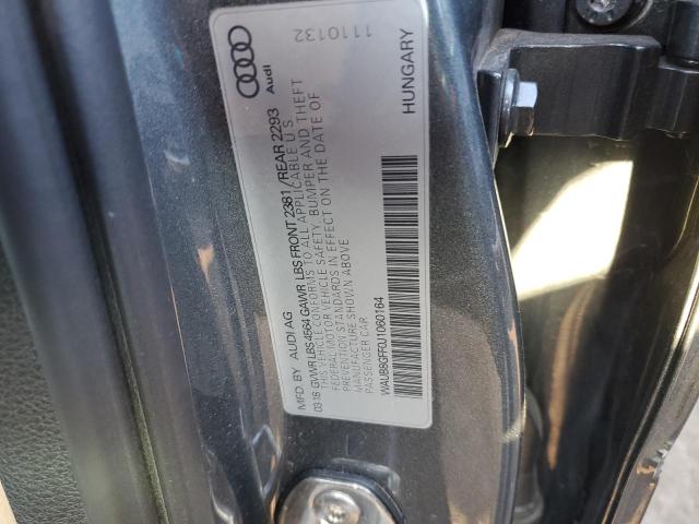 Photo 10 from auction – 2018 AUDI A3 PREMIUM with VIN WAUB8GFF0J1060164
