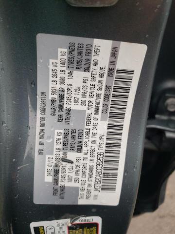 Photo 10 from auction – 2012 MAZDA CX-9 with VIN JM3TB2CA8C0352536