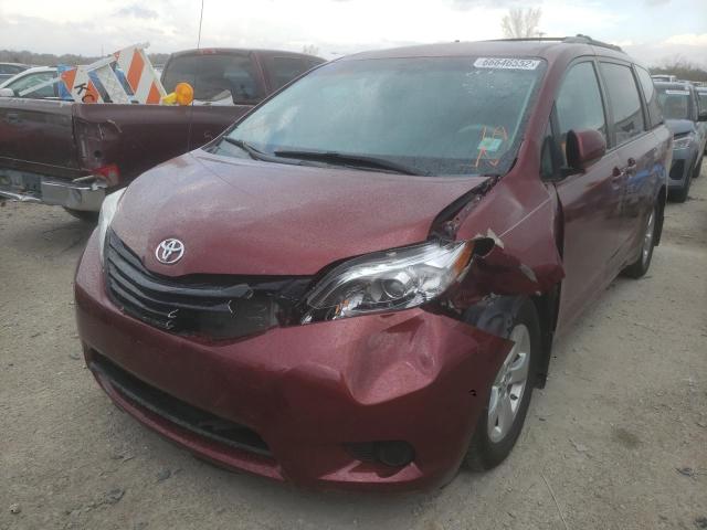 Photo 2 from auction – 2013 TOYOTA SIENNA LE with VIN 5TDKK3DC3DS361914