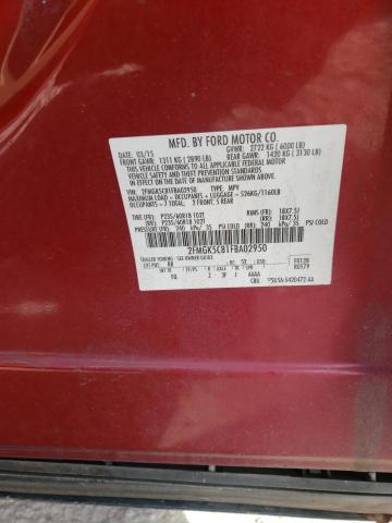 Photo 10 from auction – 2015 FORD FLEX SEL with VIN 2FMGK5C81FBA02950