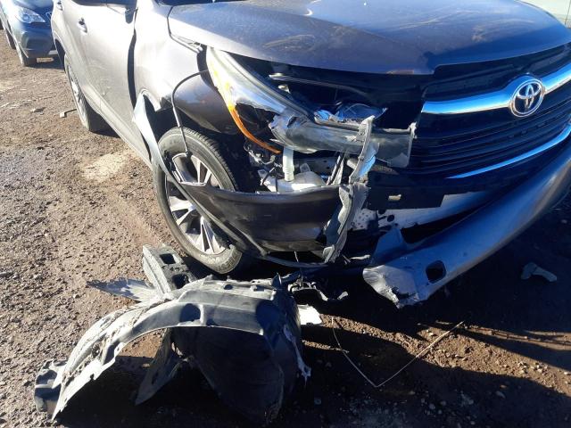 Photo 9 from auction – 2014 TOYOTA HIGHLANDER with VIN 5TDKKRFH9ES010437
