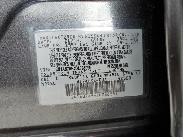 Photo 10 from auction – 2013 NISSAN ALTIMA with VIN 3N1AB7AP4DL738995