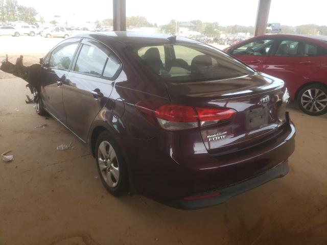 Photo 3 from auction – 2017 KIA FORTE LX with VIN 3KPFK4A79HE099184