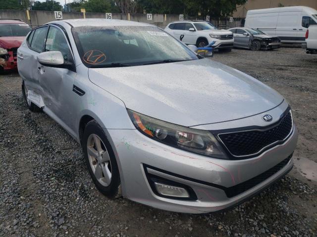 KIA OPTIMA LX 2015 with VIN 5XXGM4A72FG500092 - Photo from auction