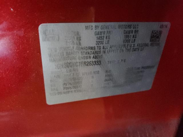 Photo 10 from auction – 2015 CHEVROLET TAHOE C150 with VIN 1GNSCCKC7FR263333