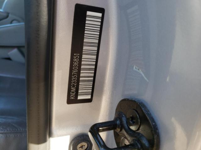 Photo 10 from auction – 2007 HYUNDAI ENTOURAGE with VIN KNDMC233576036851