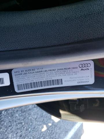 Photo 10 from auction – 2012 AUDI A7 PREMIUM with VIN WAUYGAFC1CN091323