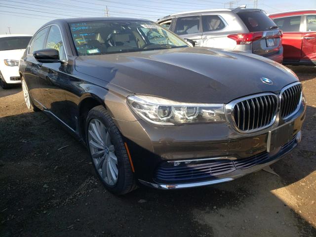 BMW 740 XI 2017 with VIN WBA7E4C55HGU99618 - Photo from auction