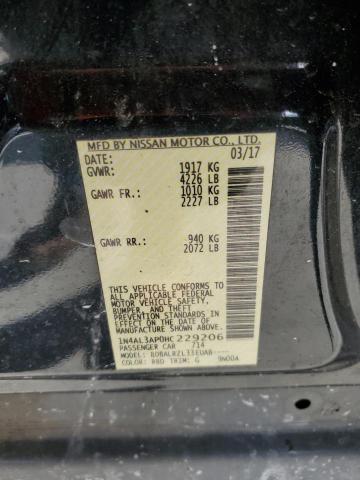 Photo 10 from auction – 2017 NISSAN ALTIMA 2.5 with VIN 1N4AL3AP0HC229206
