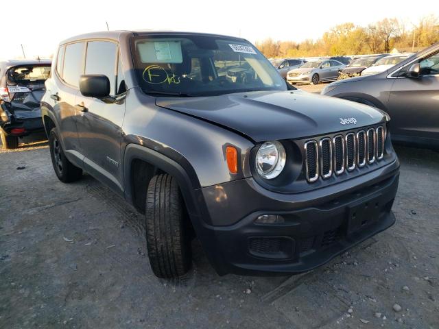 Photo 1 from auction – 2018 JEEP RENEGADE S with VIN ZACCJBAB6JPJ37698