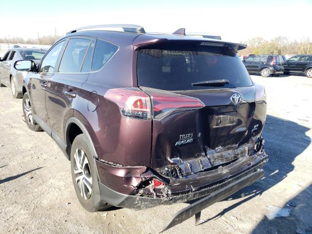 Photo 3 from auction – 2017 TOYOTA RAV4 LE with VIN 2T3BFREV1HW622467