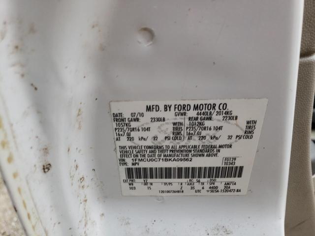 Photo 10 from auction – 2011 FORD ESCAPE XLS with VIN 1FMCU0C71BKA09562