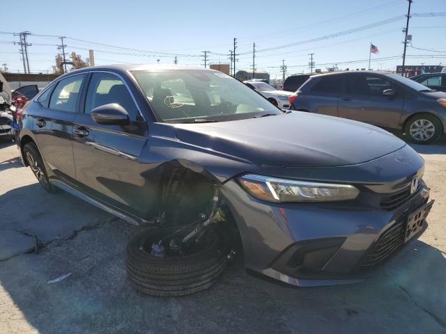 HONDA CIVIC EX 2022 with VIN JHMFE1F77NX007420 - Photo from auction