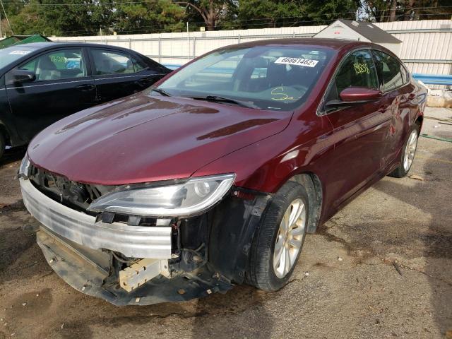 Photo 2 from auction – 2015 CHRYSLER 200 LIMITE with VIN 1C3CCCAB4FN734355
