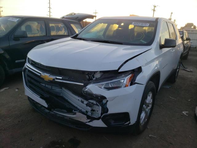 Photo 2 from auction – 2021 CHEVROLET TRAVERSE L with VIN 1GNERFKW2MJ232462
