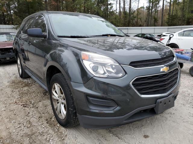 CHEVROLET EQUINOX LS 2017 with VIN 2GNFLEEKXH6210138 - Photo from auction