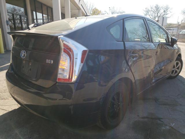 Photo 4 from auction – 2012 TOYOTA PRIUS with VIN JTDKN3DUXC1585872