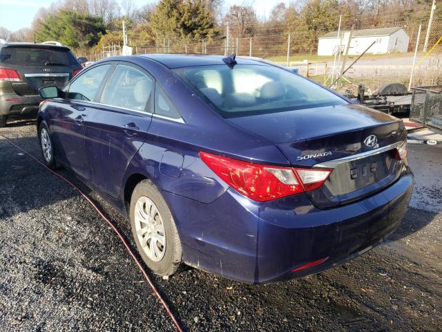 Photo 3 from auction – 2012 HYUNDAI SONATA GLS with VIN 5NPEB4AC6CH402614