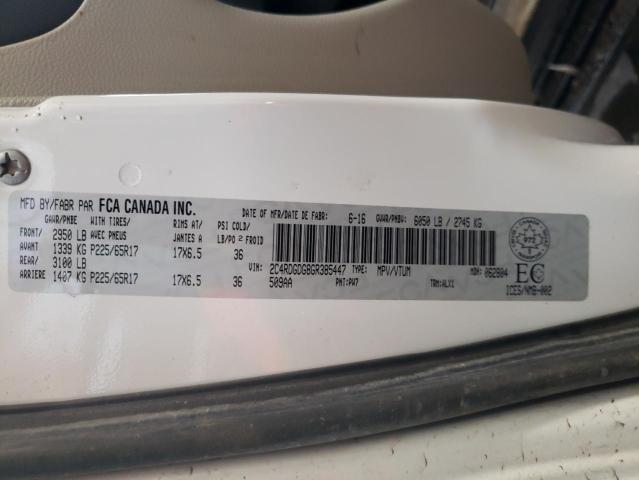 Photo 10 from auction – 2016 DODGE GRAND CARA with VIN 2C4RDGDG8GR385447