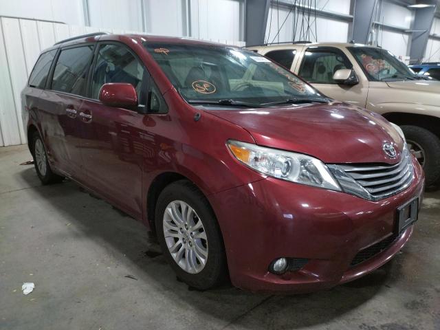 TOYOTA SIENNA XLE 2013 with VIN 5TDYK3DC0DS294098 - Photo from auction