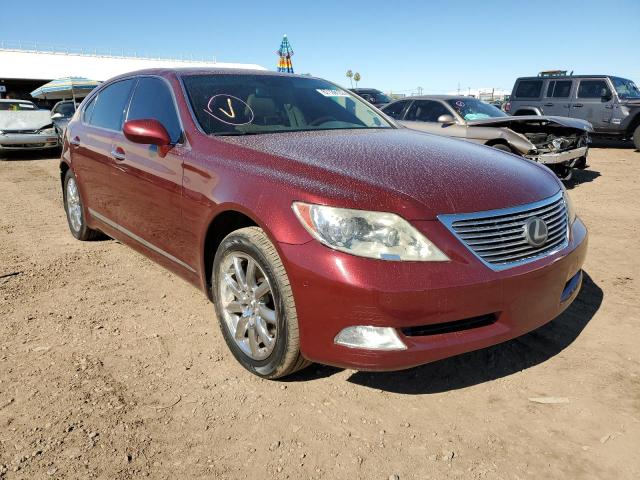 LEXUS LS 460L 2008 with VIN JTHGL46FX85024165 - Photo from auction
