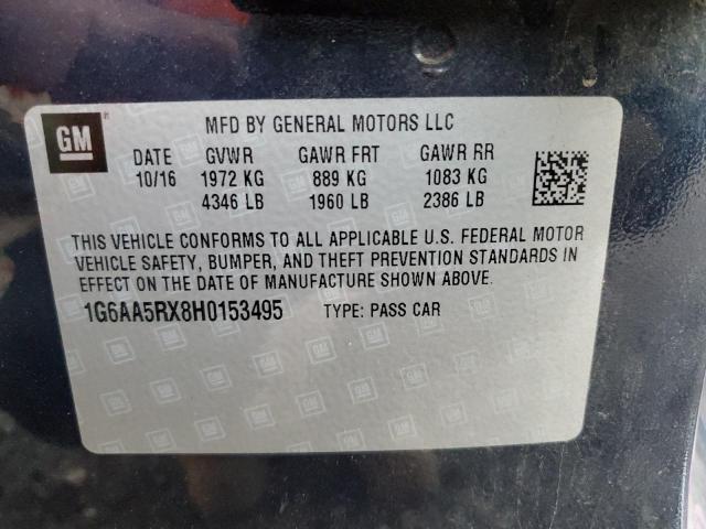 Photo 10 from auction – 2017 CADILLAC ATS with VIN 1G6AA5RX8H0153495
