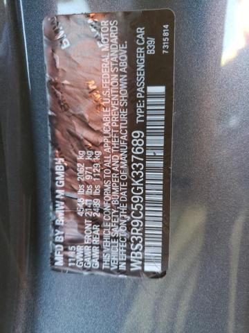 Photo 10 from auction – 2016 BMW M4 with VIN WBS3R9C59GK337689