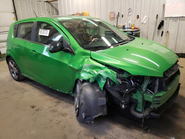 CHEVROLET SONIC RS 2015 with VIN 1G1JH6SB3F4113840 - Photo from auction