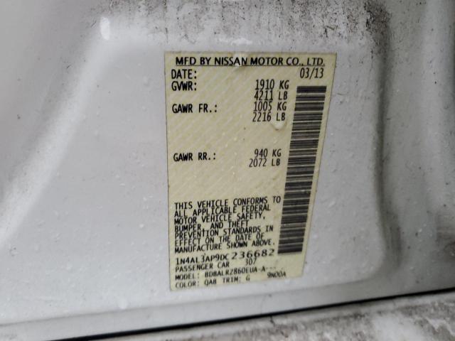 Photo 10 from auction – 2013 NISSAN ALTIMA 2.5 with VIN 1N4AL3AP9DC236682